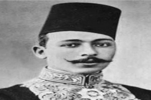 Portrait of author Mustafa Kamel